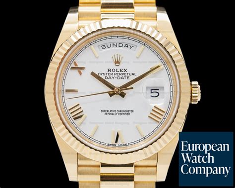 rolex presidential red gold|rolex day date 228238.